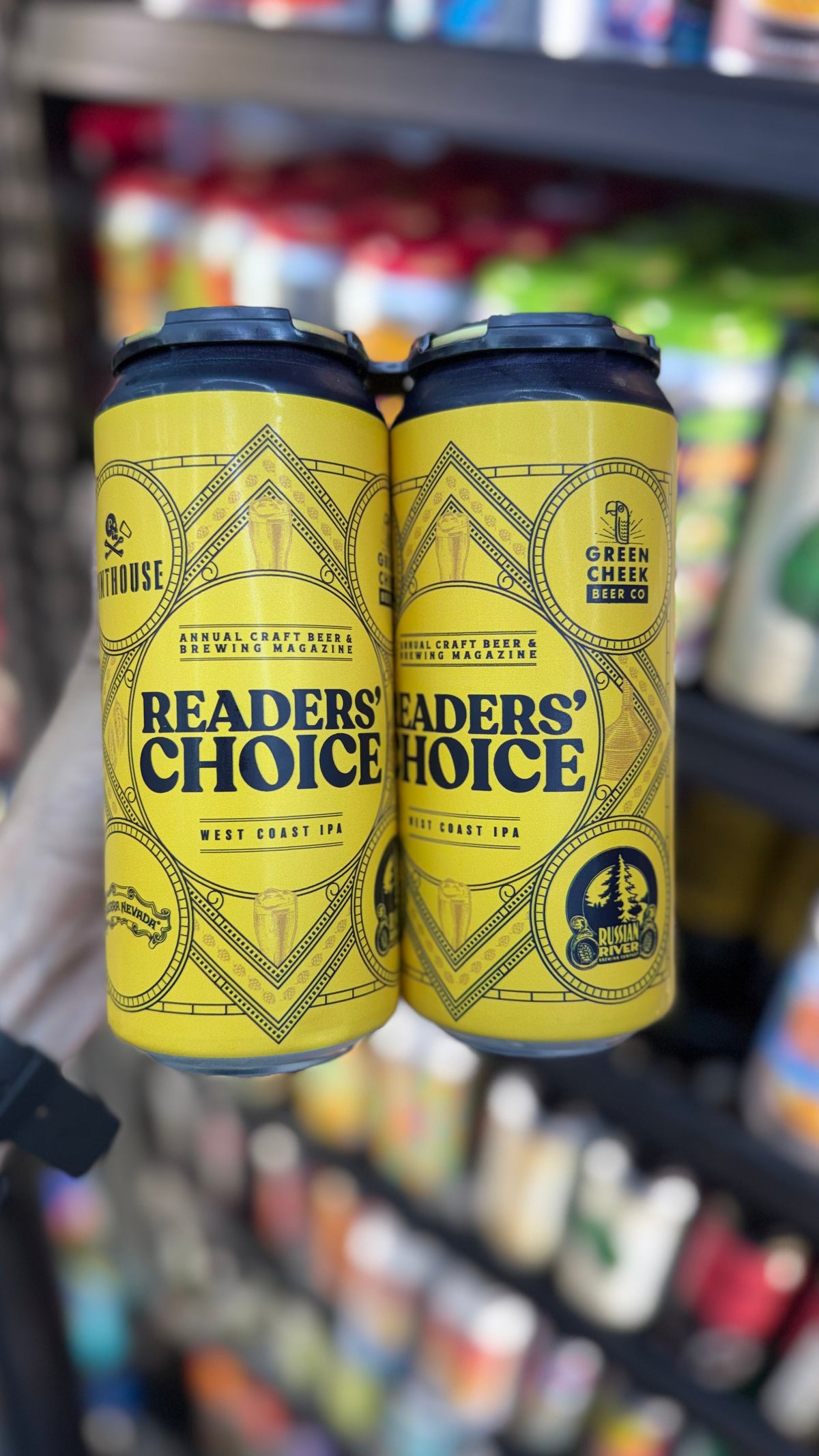 Sierra Nevada Readers' Choice West Coast IPA 16oz Cans (4-Pack)