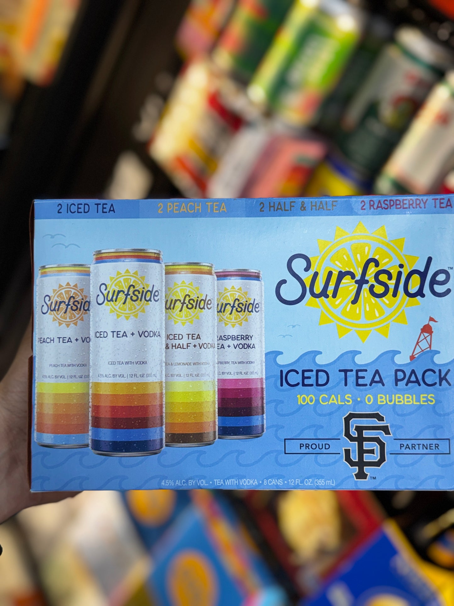 Surfside Iced Tea Vodka Variety 8 Pack