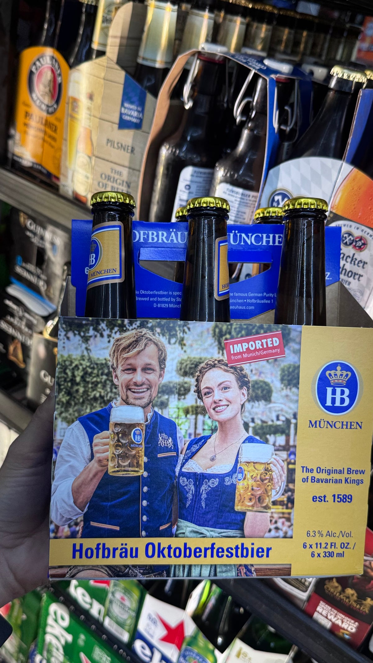 Hofbräu Oktoberfestbier 11.2oz Bottles (6-Pack)