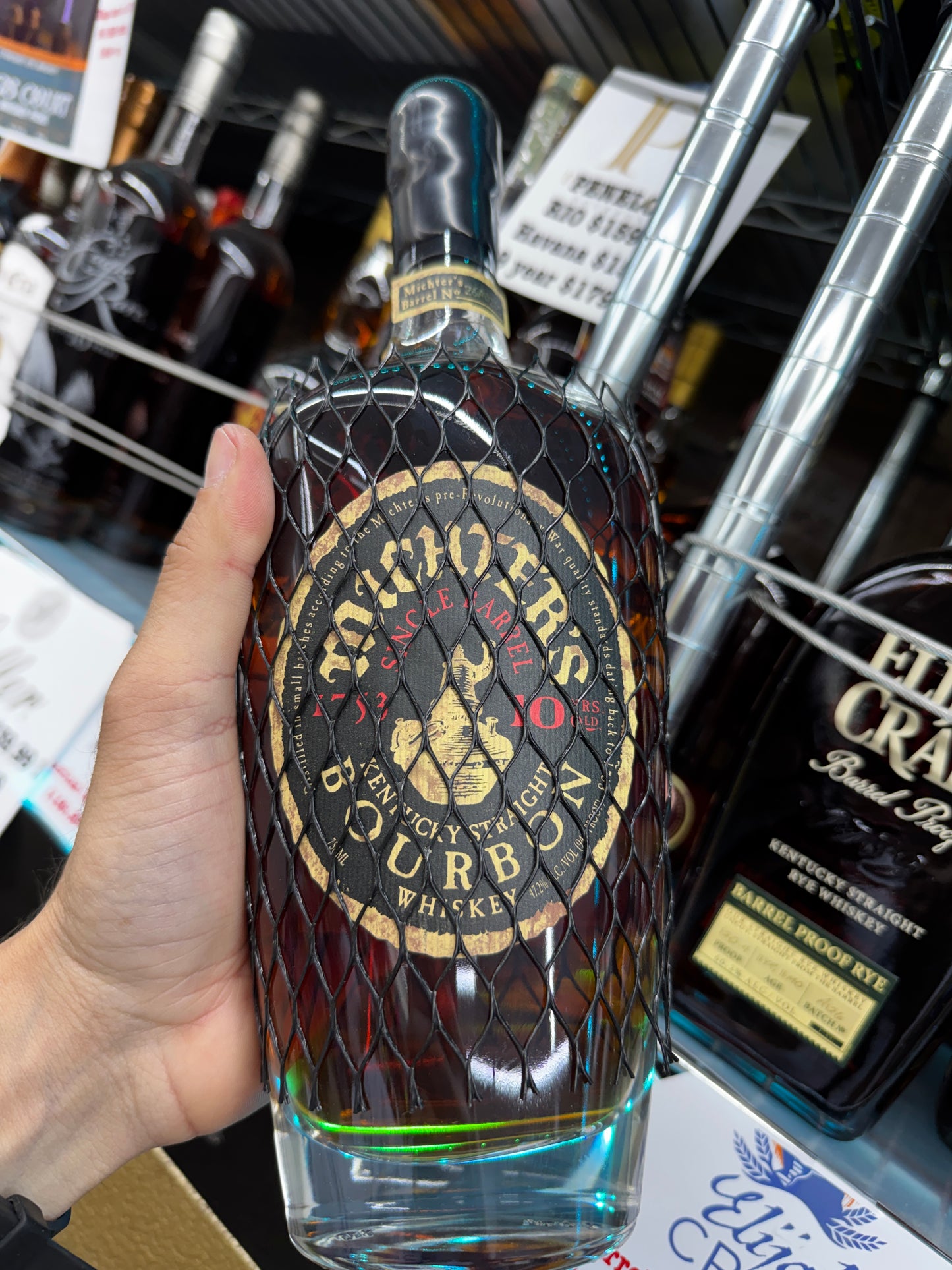 MICHTER'S BOURBON 10 YEARS OLD