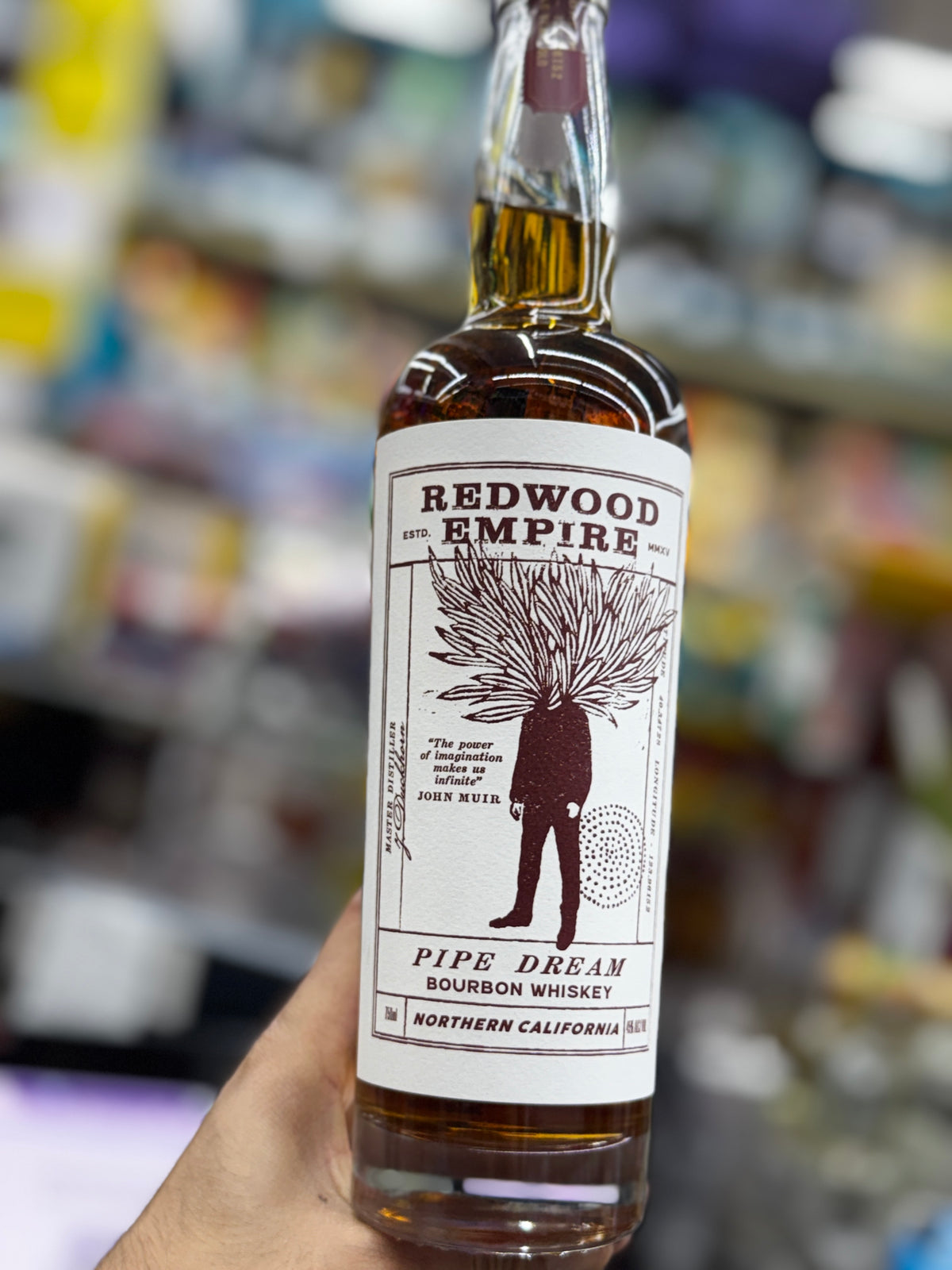 Redwood Empire Pipe Dream Bourbon Whiskey 750mL