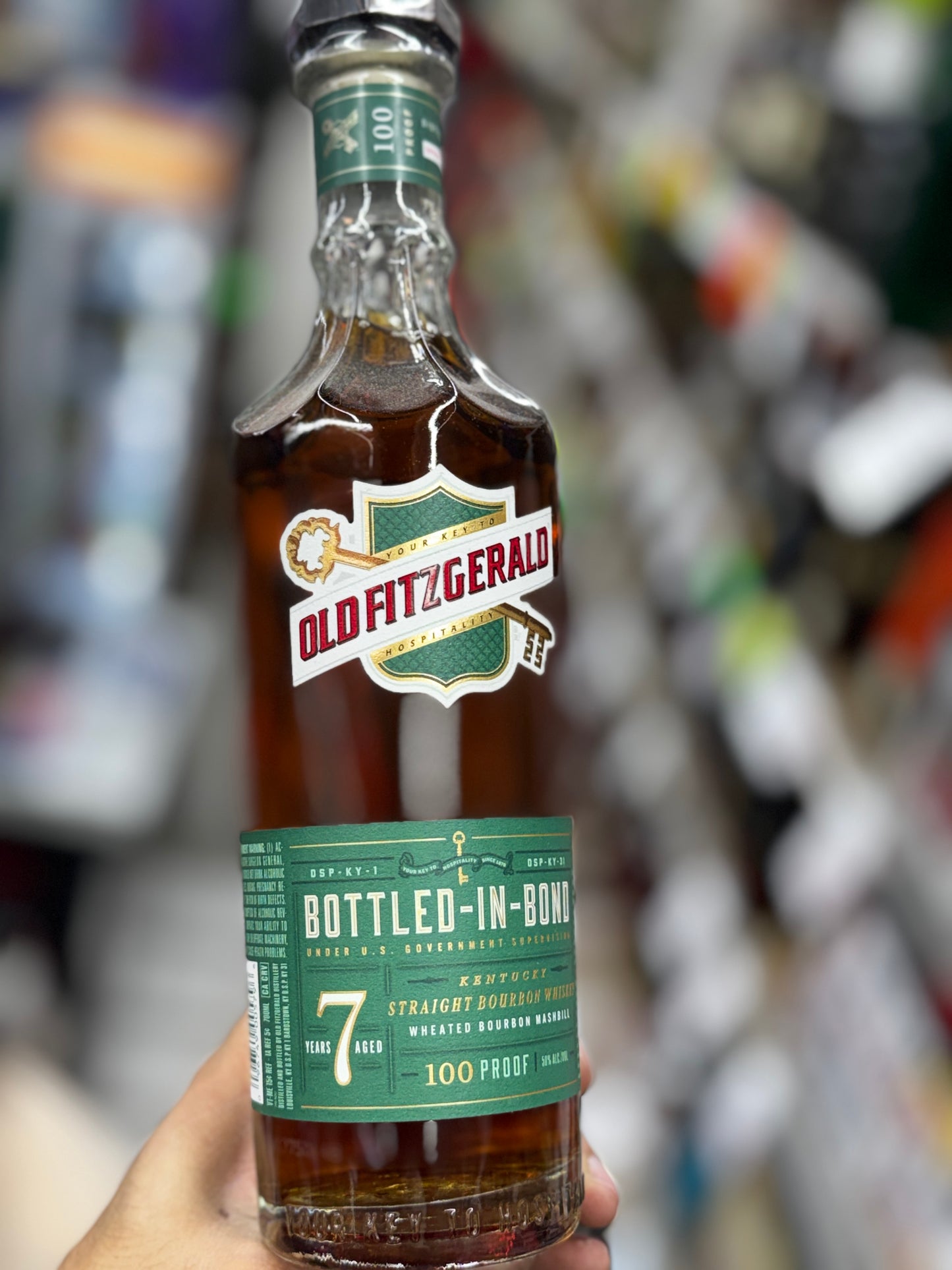 Old Fitzgerald 7 Yr Bottle In Bond Bourbon
