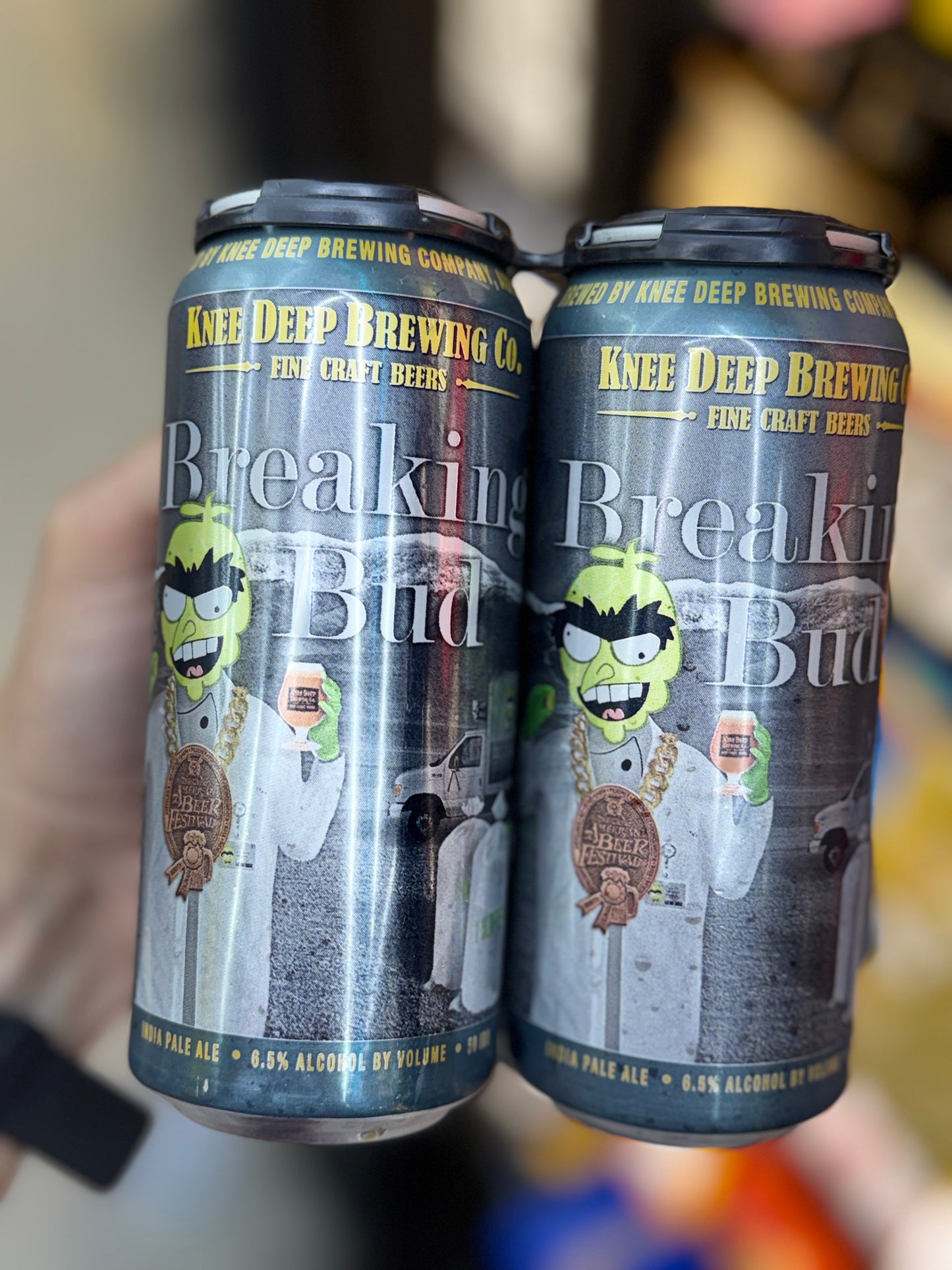 Knee Deep Breaking Bud IPA