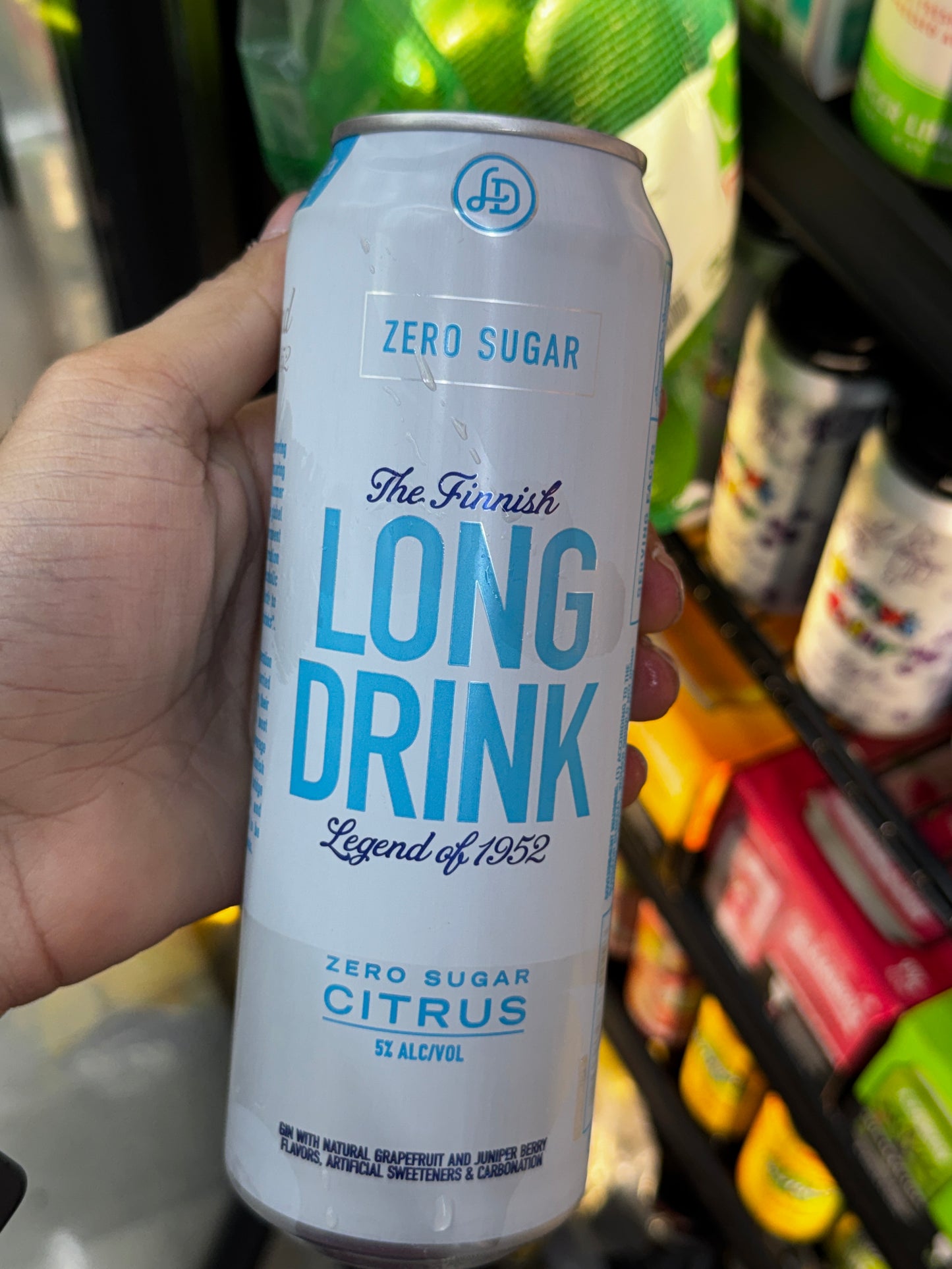 The Finnish Long Drink Zero Sugar Citrus - Single Can