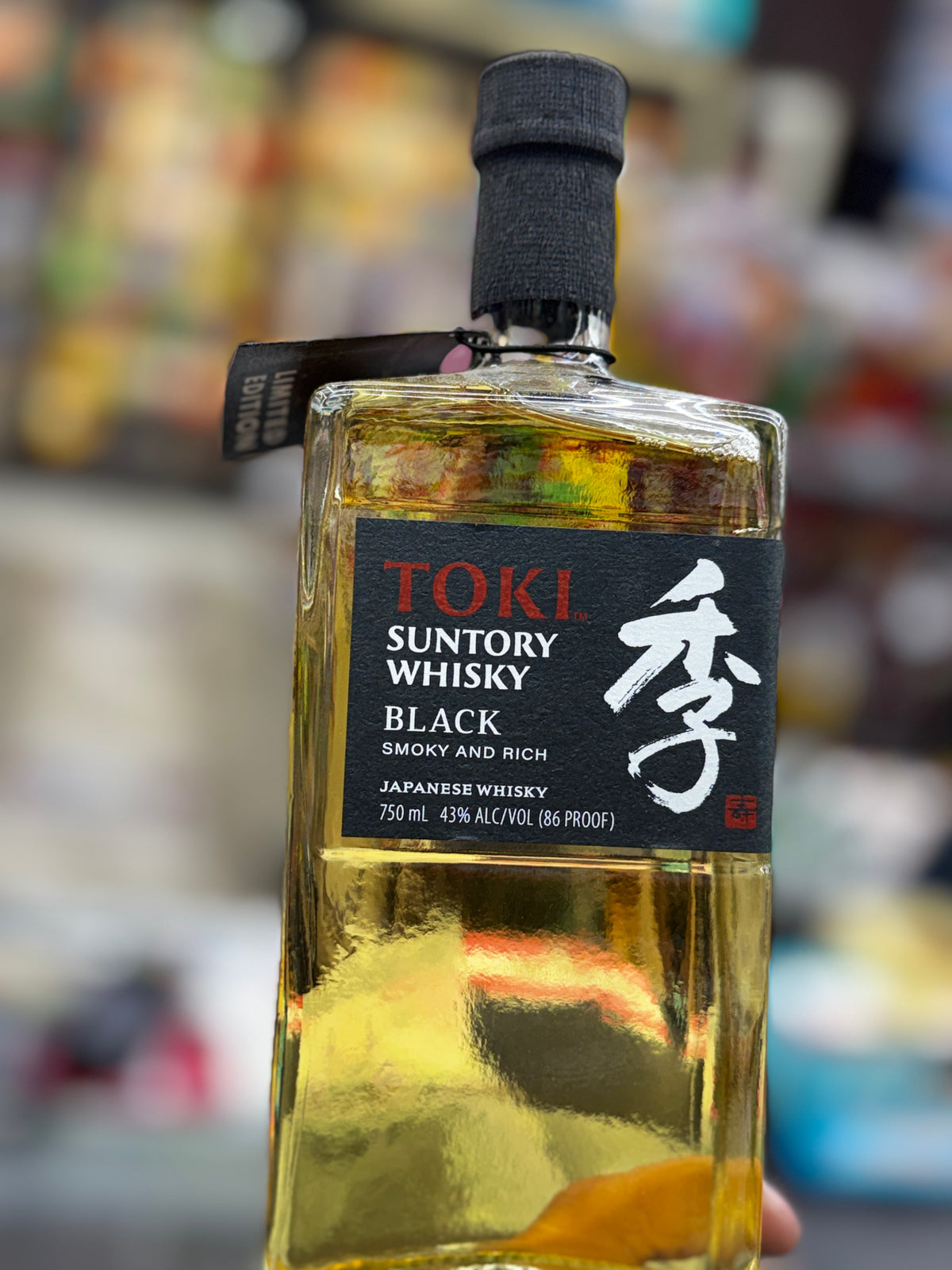 Suntory Toki Black Japanese Whisky 750mL