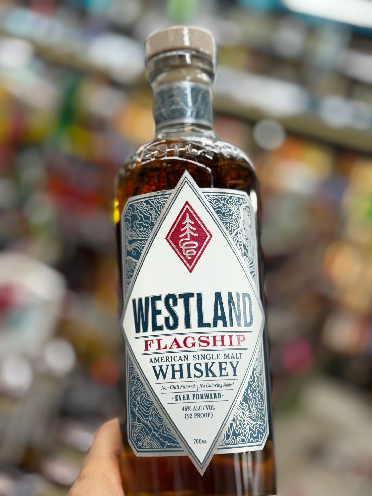 Westland Flagship American Oak Single Malt American Whiskey (700ml)