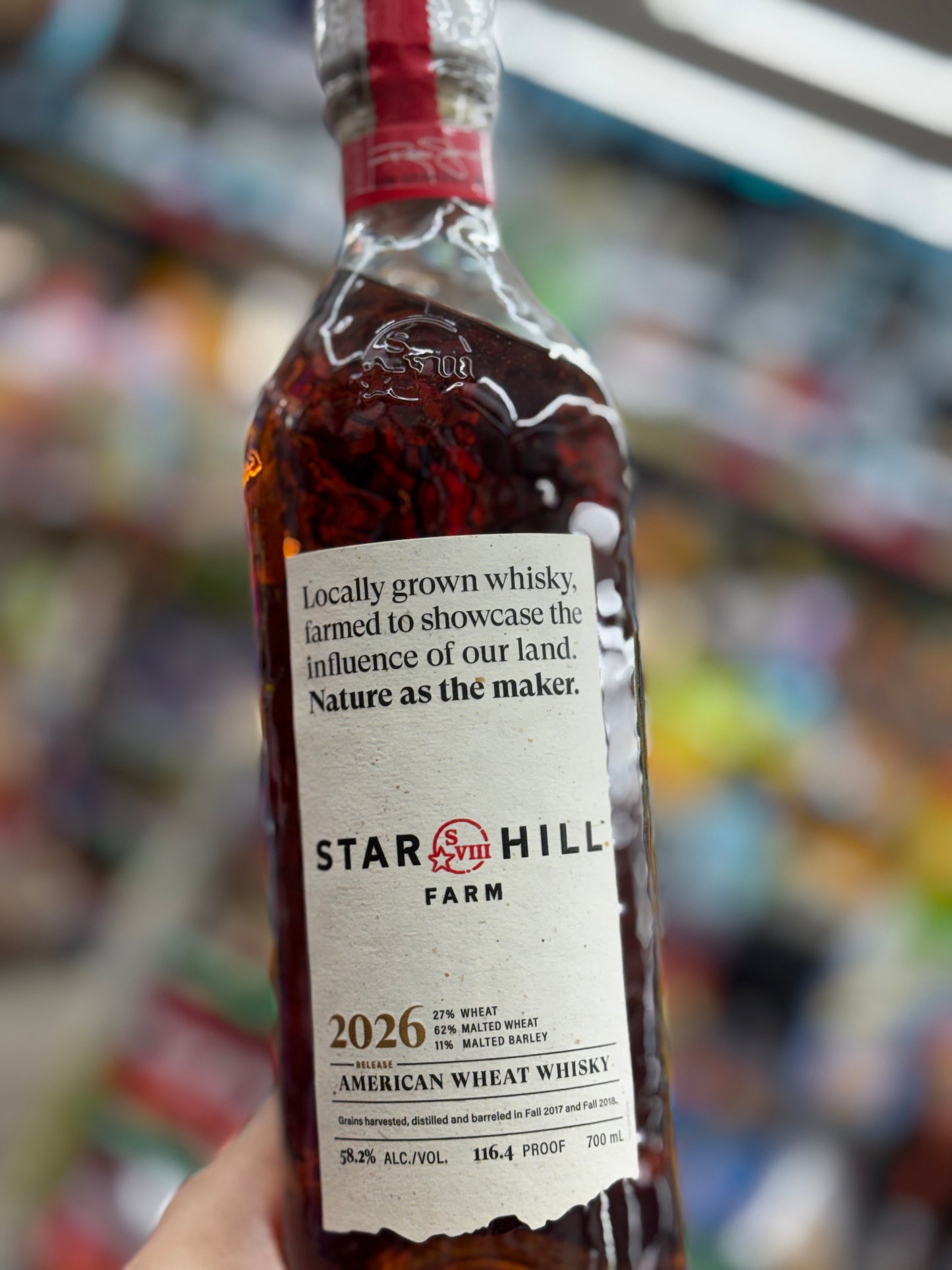 Star Hill Farm 2026 American Wheat Whisky