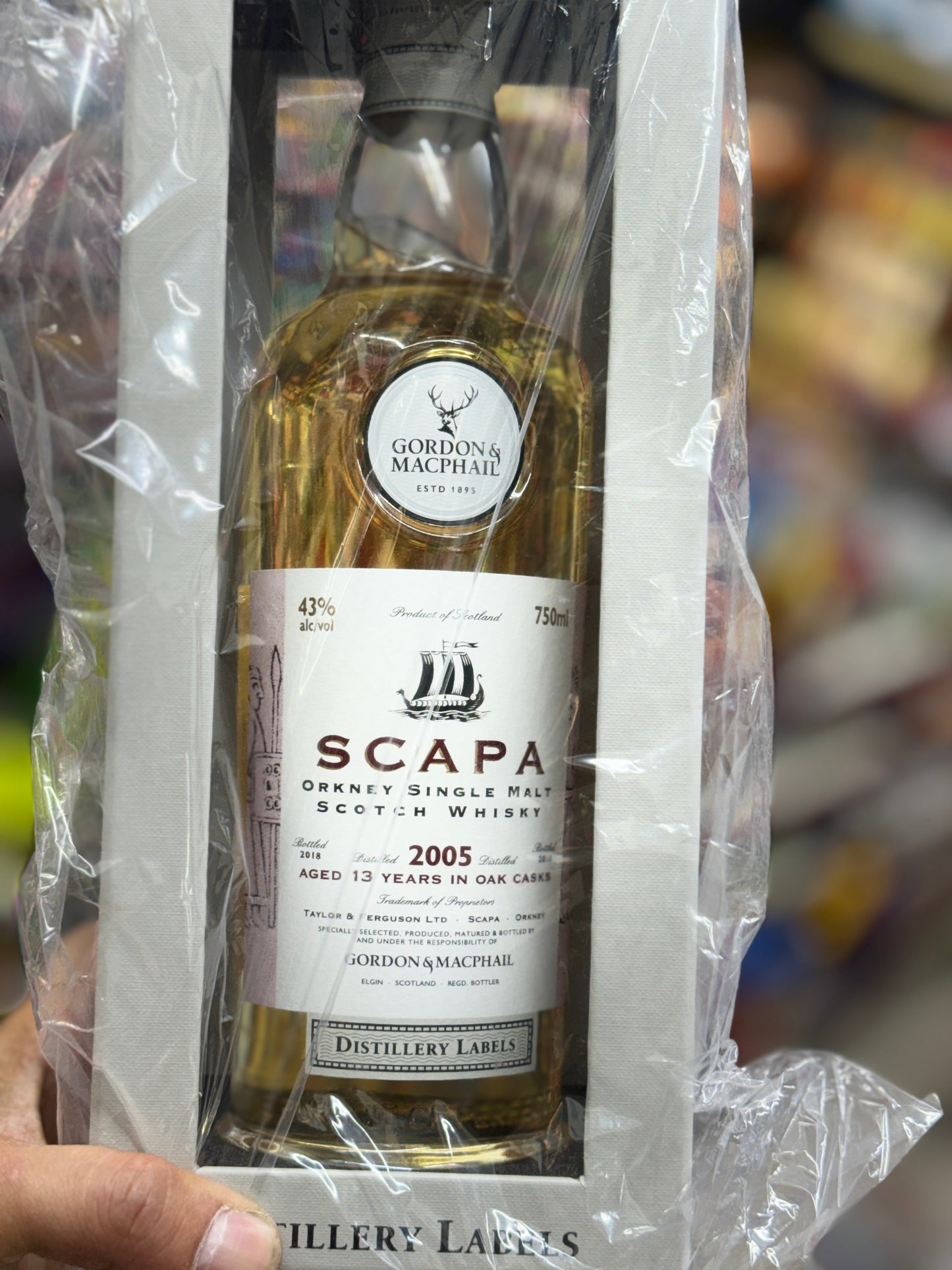 Gordon & Macphail 13 Year Old Scapa 2005 Single Malt Scotch Whisky