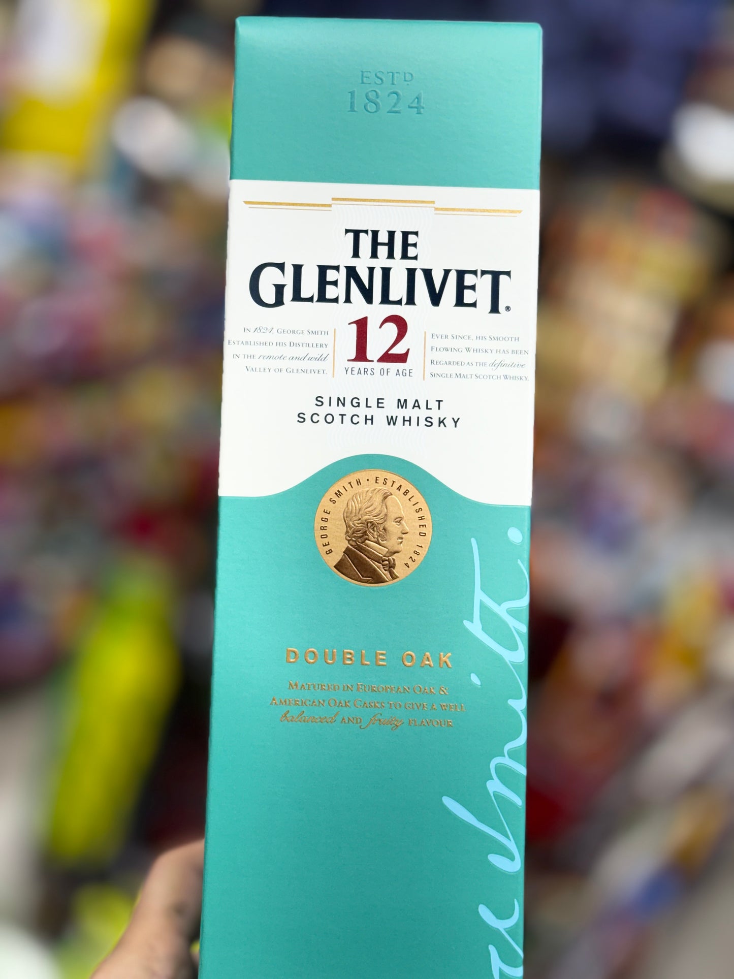 The Glenlivet 12yr Single Malt Scotch Whisky - 750ml Bottle