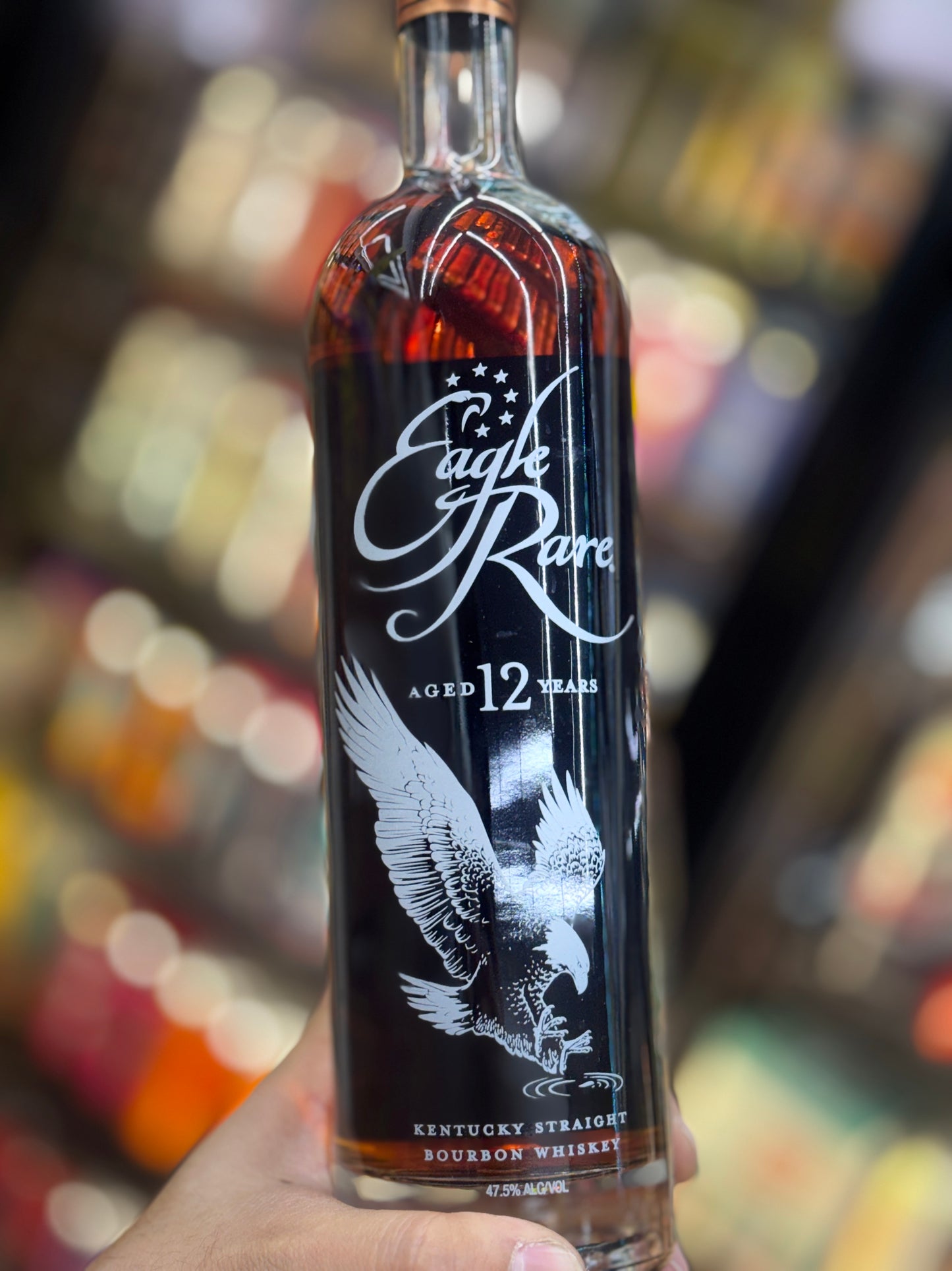 Eagle Rare 12 Year Old Kentucky Straight Bourbon Whiskey (750ml, 47.5% ALC)