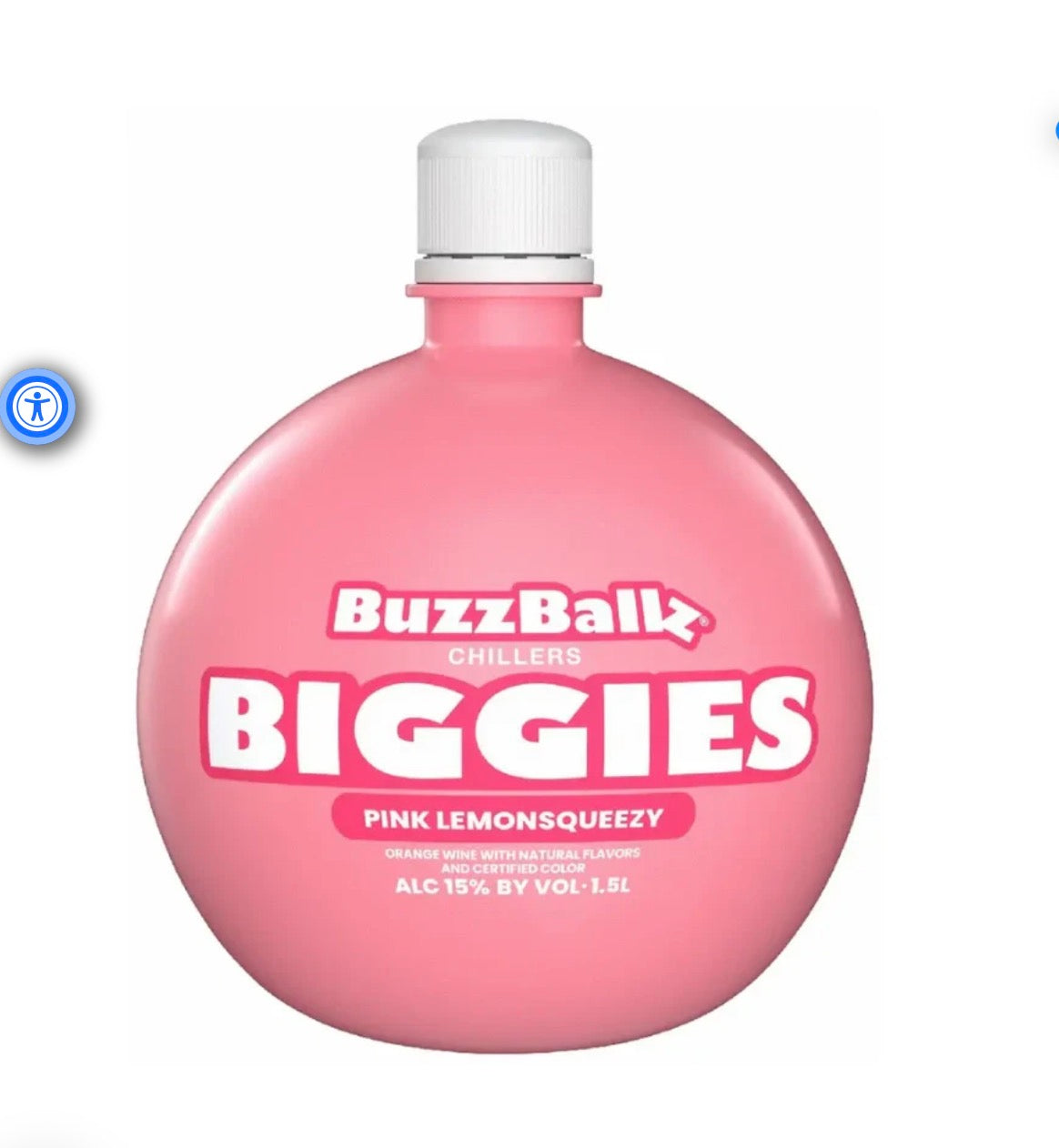 BUZZBALLZ BIGGIES PINK LEMONSQUEEZY PRE-MIXED COCKTAILS 1.75L