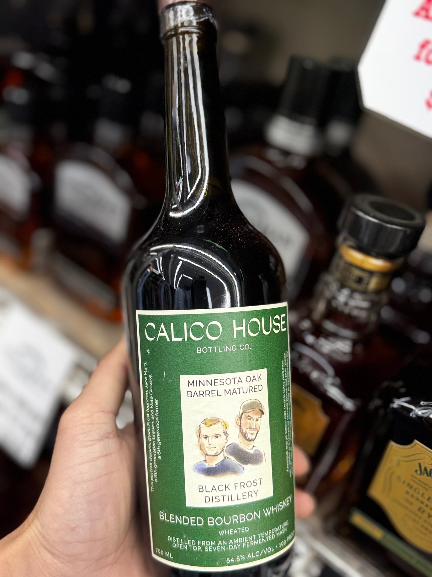 Calico House Black Frost Distillery Wheated Bourbon