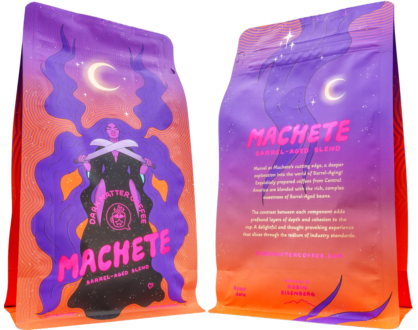 MACHETE (BARREL AGED BLEND) coffee beans 12oz bag