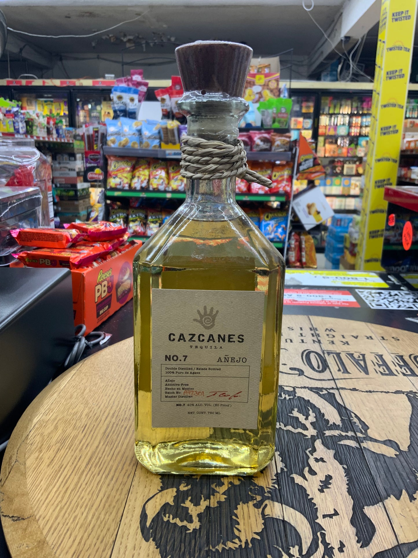 Cazcanes No.7 Anejo Tequila