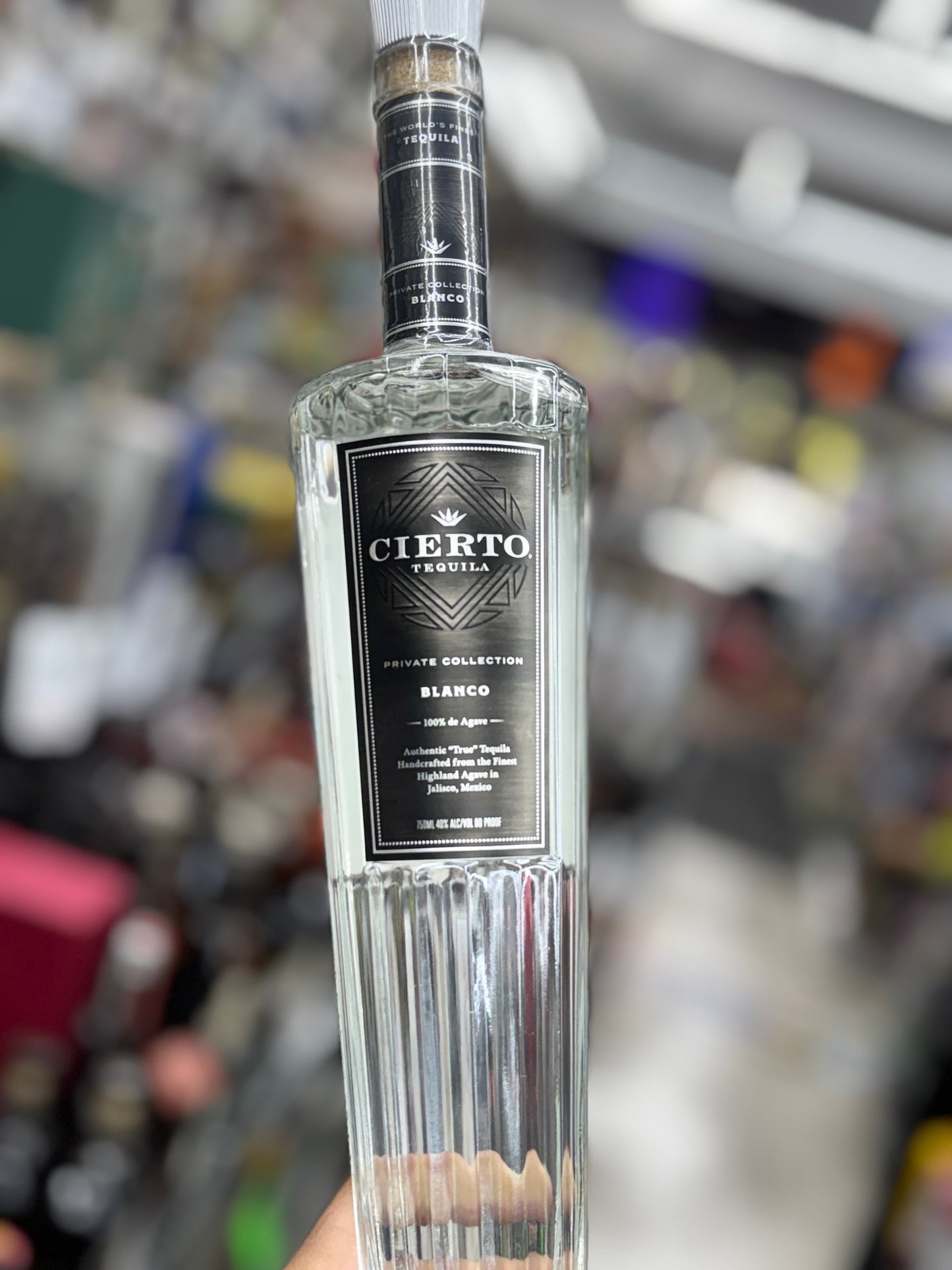 Cierto Private Collection Blanco Tequila