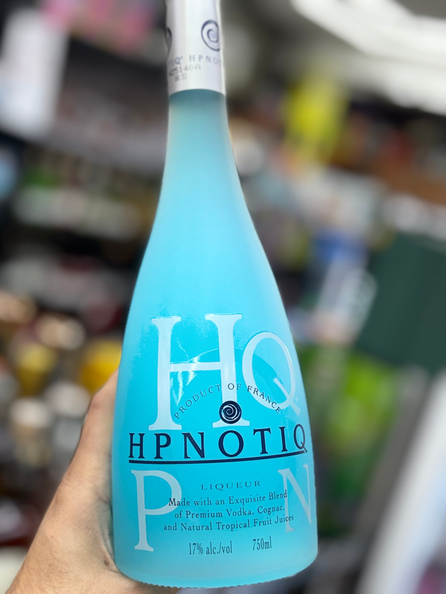 Hpnotiq Liqueur Blue 750ml