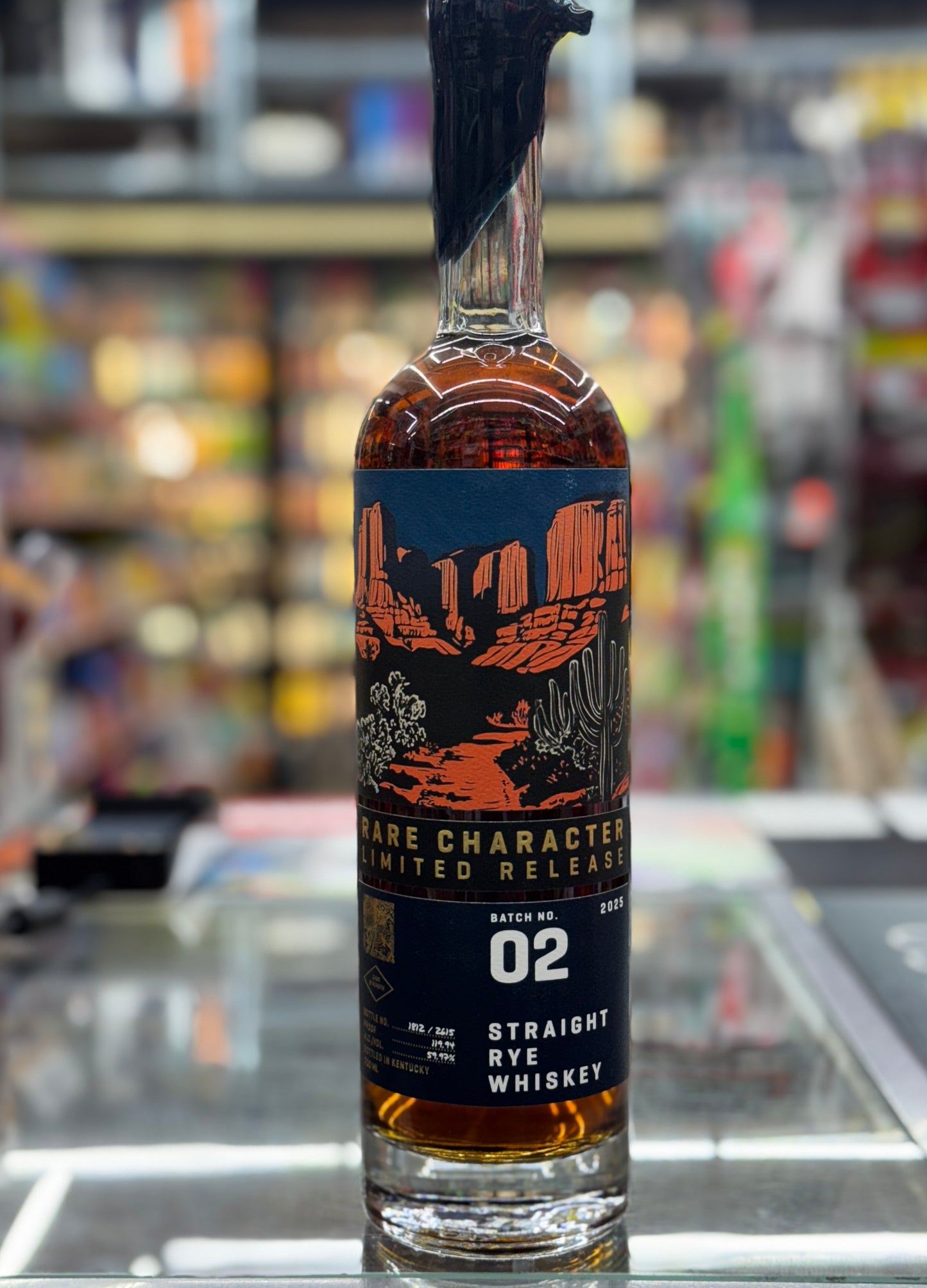 Rare Character batch 02 straight rye whisky limited release