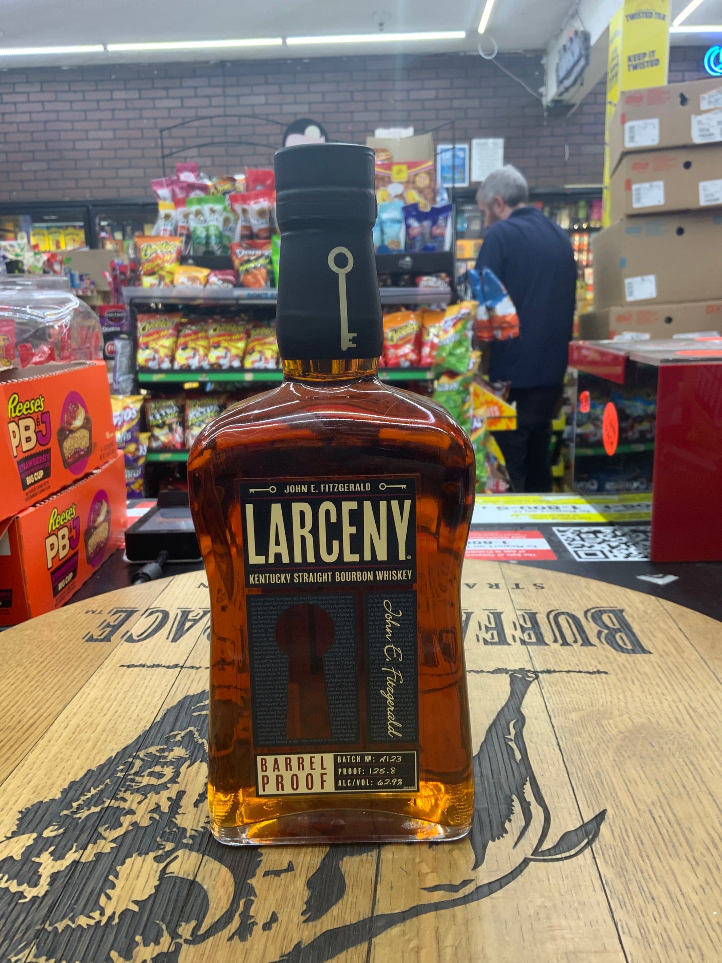 LARCENY BARREL PROOF Batch c923