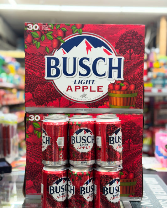 Busch lite apple 6 pack