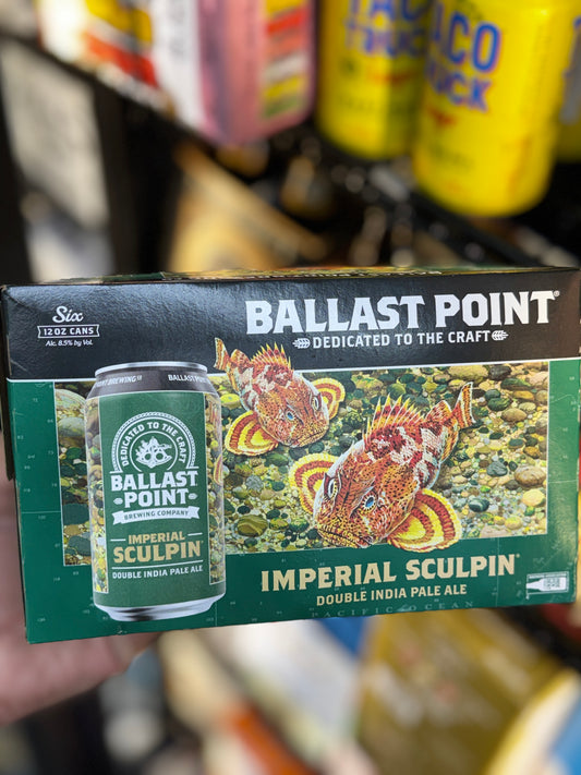 Ballast Point Imperial Sculpin Double IPA 6-Pack