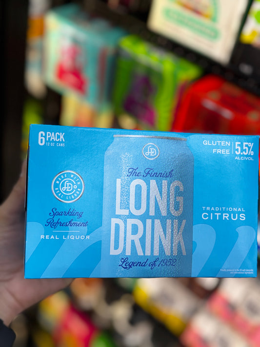 The Finnish Long Drink Traditional Citrus (6pk)