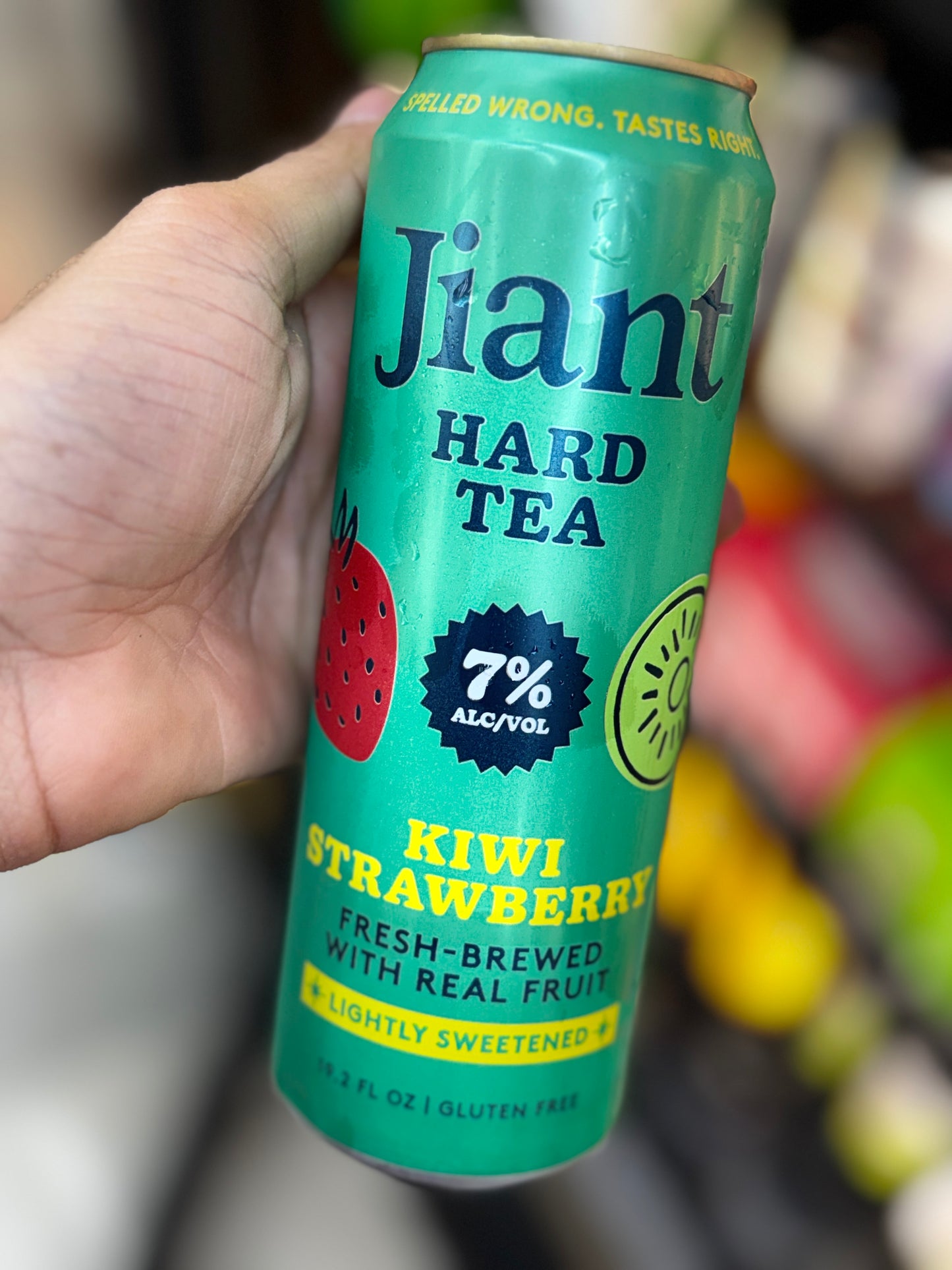 Jiant Hard Tea Kiwi Strawberry - Single Can