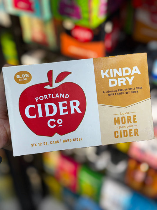 Portland Cider Co. Kinda Dry English-Style Hard Cider 6-Pack | 6.9% ABV