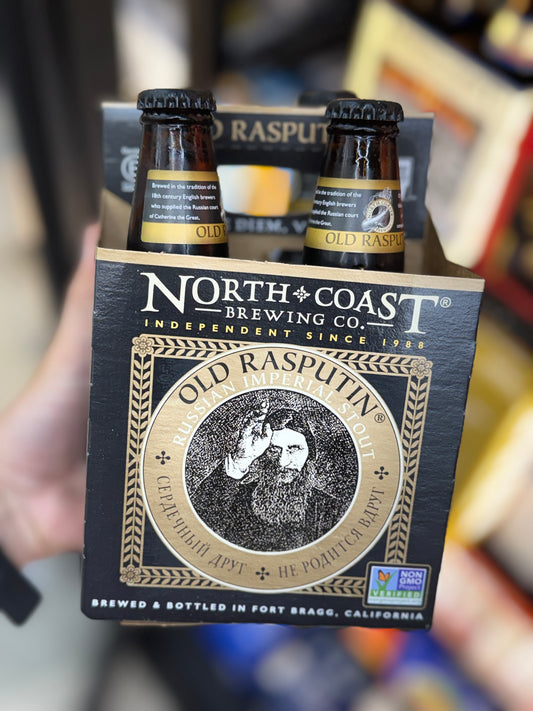 North Coast Old Rasputin Russian Imperial Stout - 4 Pack Bottles