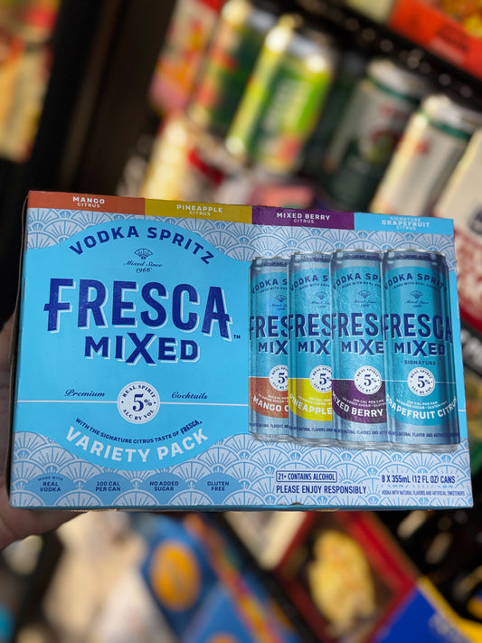 Fresca Mixed Vodka Spritz Variety Pack (8pk)