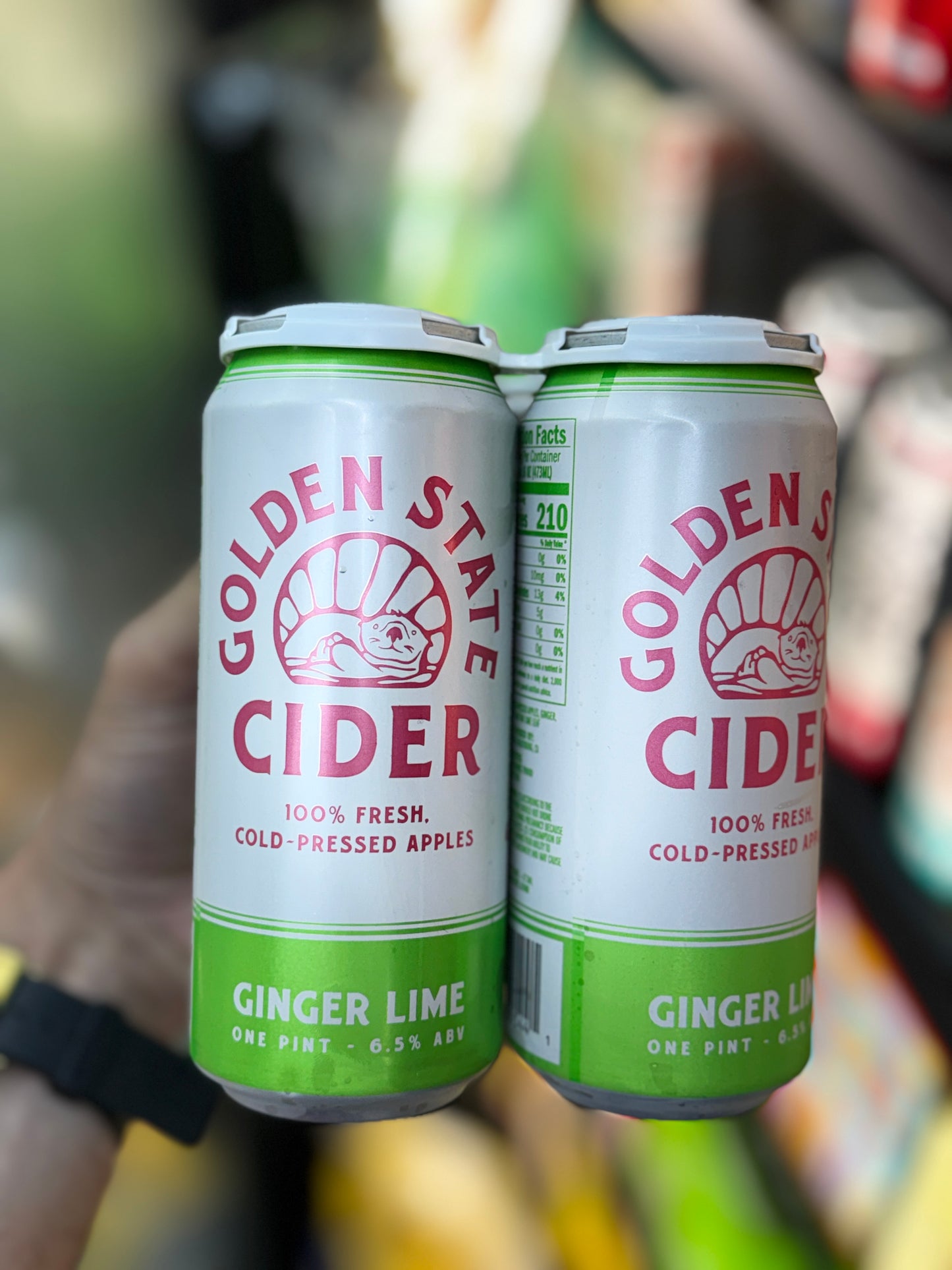 Golden State Cider Ginger Lime - 4 Pack Cans