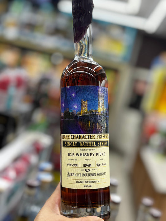 Rare Character " 916 whiskey pick " store pick