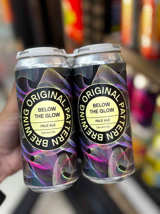 Original Pattern Below the Glow Pale Ale - 4 Pack Cans