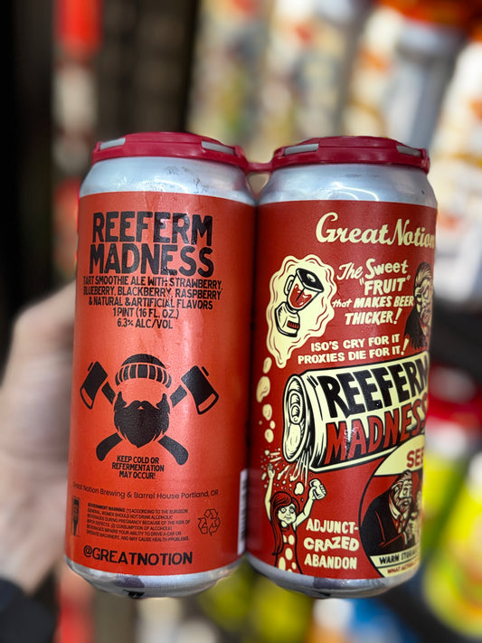 Great Notion Reeferm Madness Tart Smoothie Ale - 4 Pack Cans