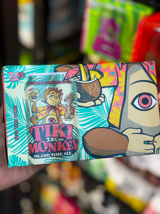 Victory Brewing Tiki Monkey Island Time Ale 6-Pack | 7.5% ABV Tropical Craft Beer