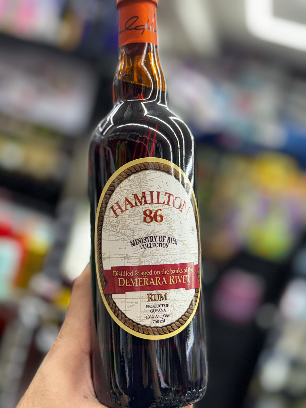 Hamilton Demerara 86 Proof Rum
