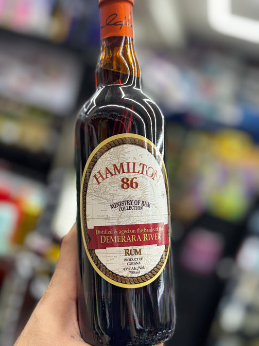 Hamilton Demerara 86 Proof Rum