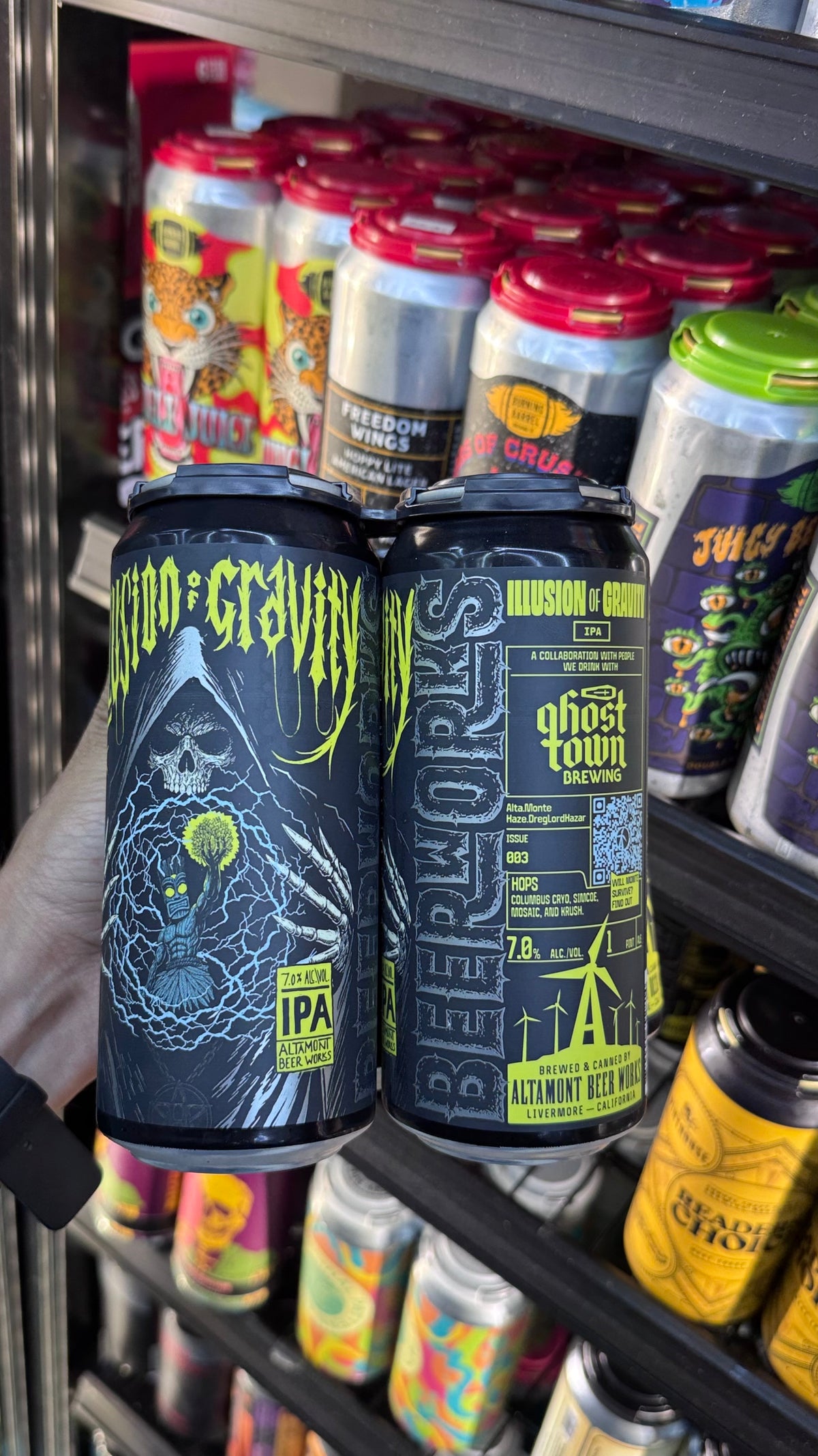 Altamont x Ghost Town Illusion of Gravity IPA 16oz Cans (4-Pack)