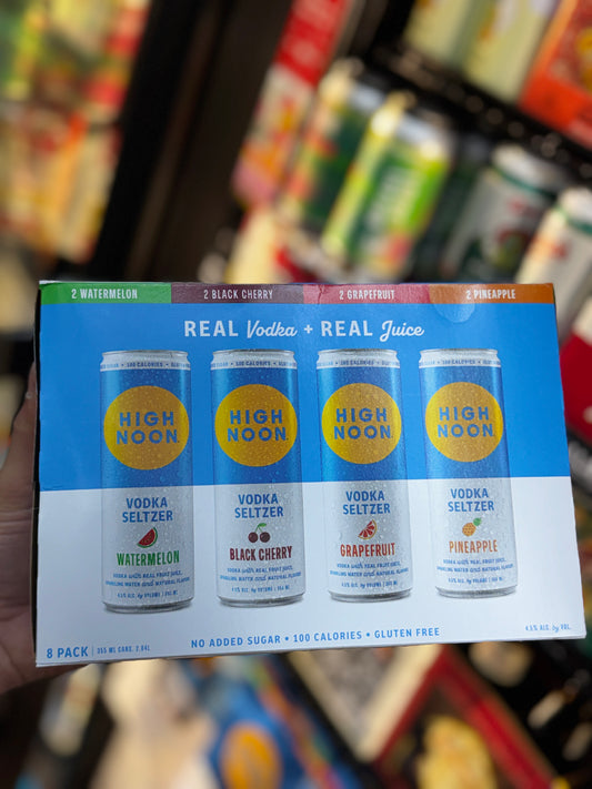 High Noon Vodka Seltzer Variety 8 Pack