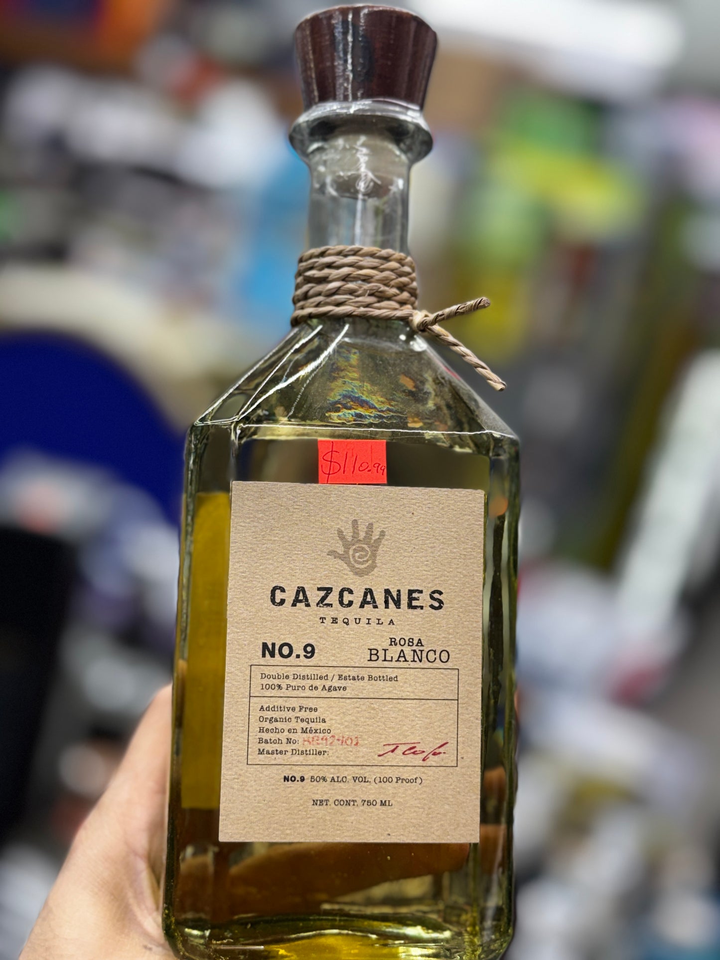 Cazcanes Tequila No. 9 Rosa Blanco 750mL