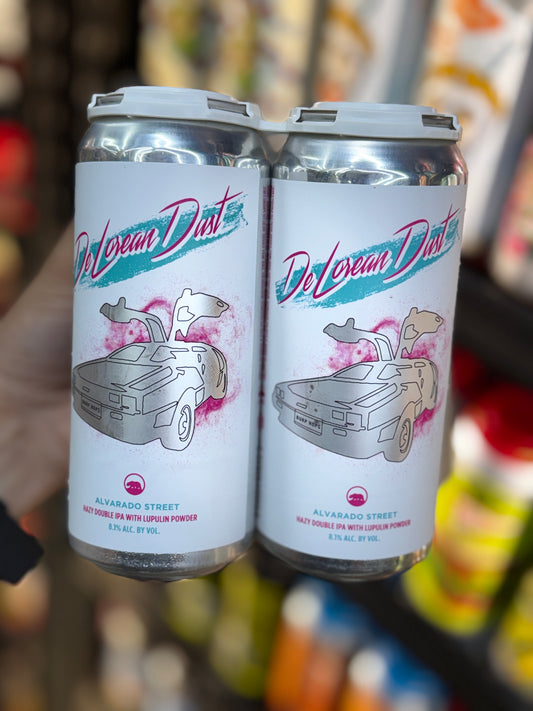 Alvarado Street Brewery DeLorean Dust Hazy Double IPA - 4-Pack, 16oz Cans