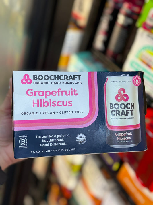 BoochCraft Grapefruit Hibiscus (6pk)