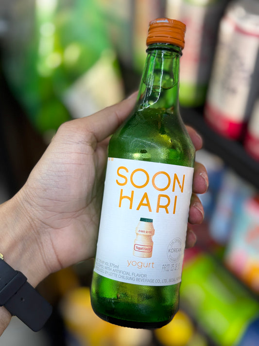 Soon Hari Yogurt Korean Flavored Soju - Single Bottle