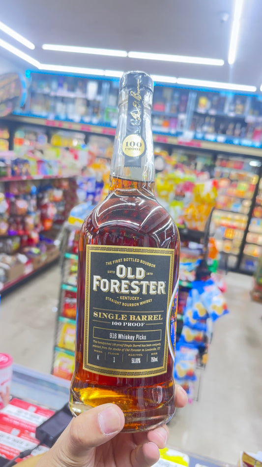 Old Forester Single Barrel Pick 100 Proof Kentucky Straight Bourbon (916 Whiskey Picks) 750ml