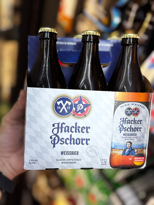 Hacker Pschorr Weissbier - 6 Pack Bottles