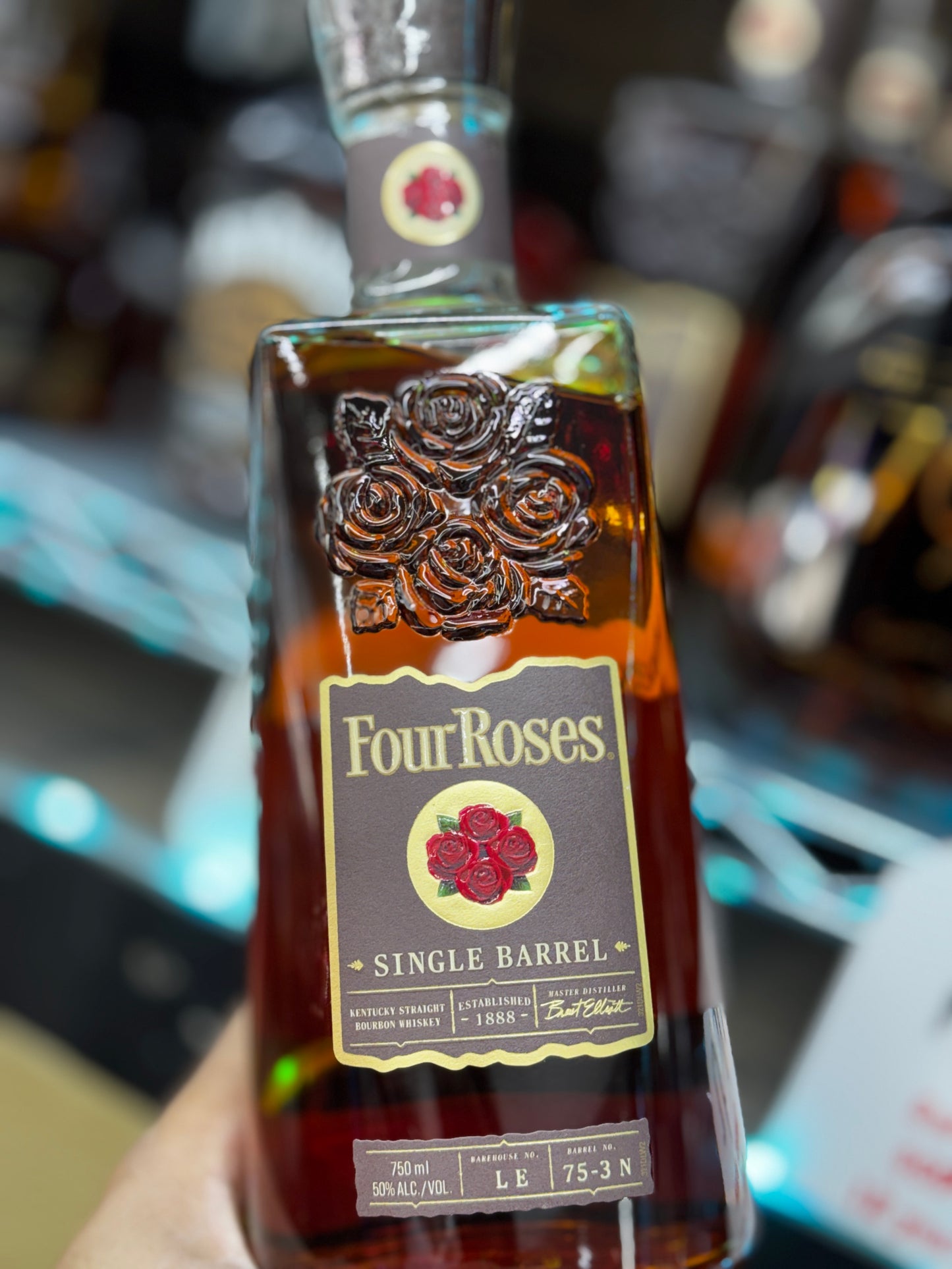 Four Roses Single Barrel Bourbon 750ml (100 proof)
