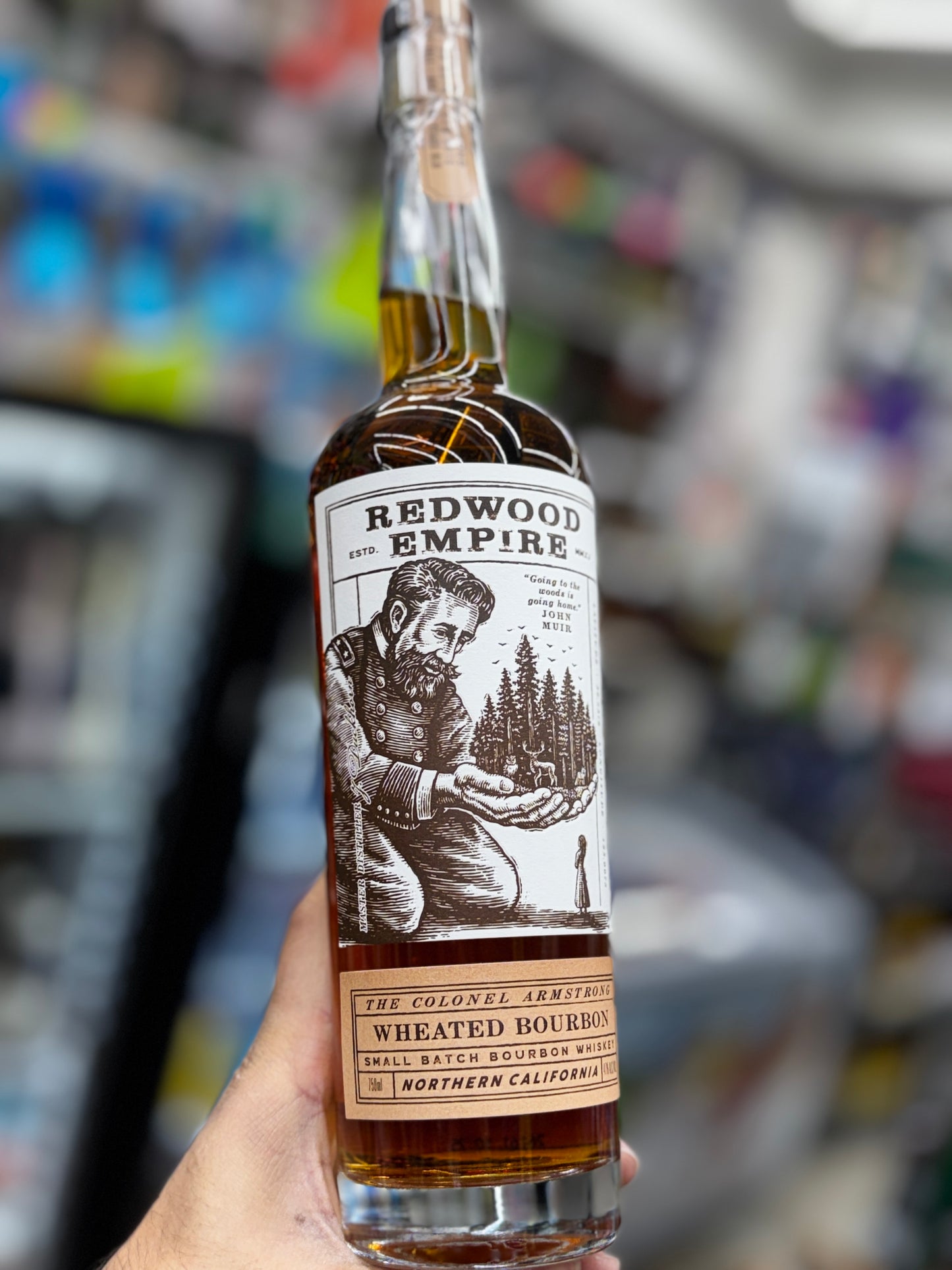 REDWOOD EMPIRE COLONEL ARMSTRONG WHEATED BOURBON 750ML