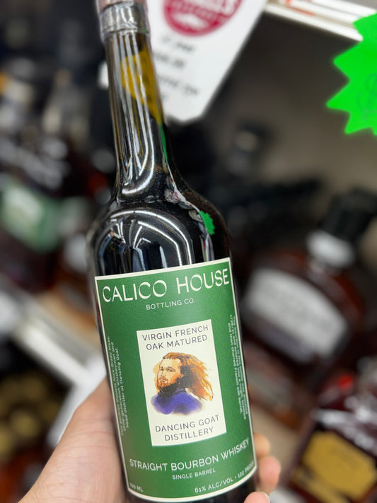 Calico House Bottling Co. Dancing Goat Single Barrel Straight Bourbon Whiskey 700ml