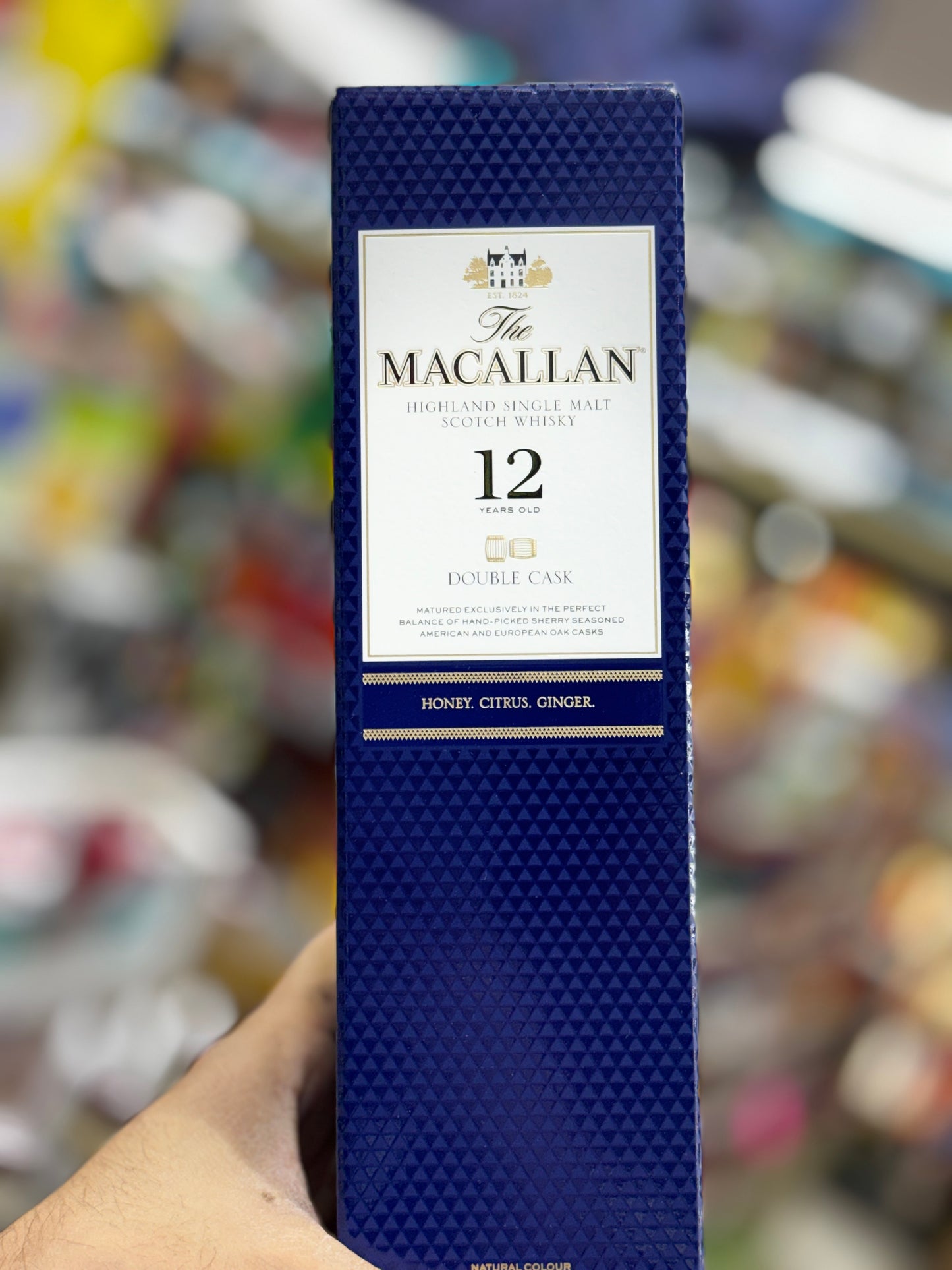 Macallan 12 Yr Double Cask Single Malt Scotch 375ml