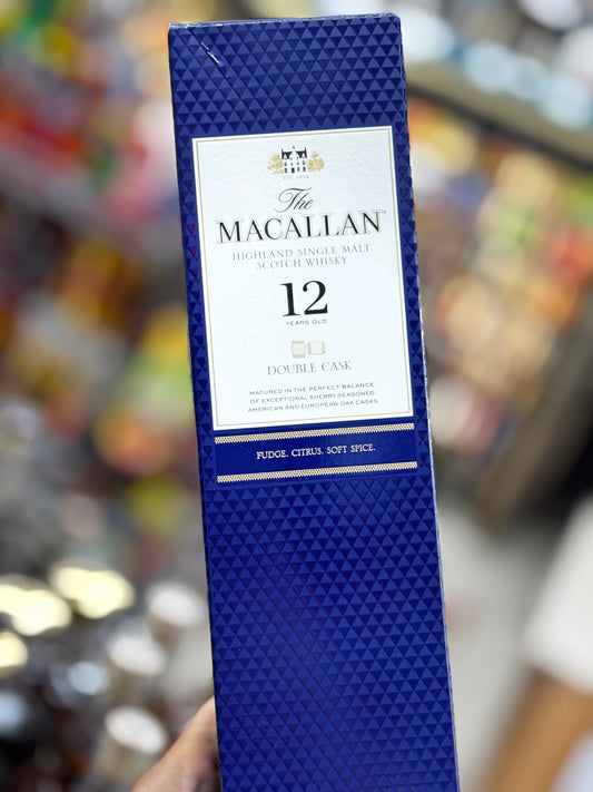 The Macallan Scotch Double Cask 12 Year Single Malt