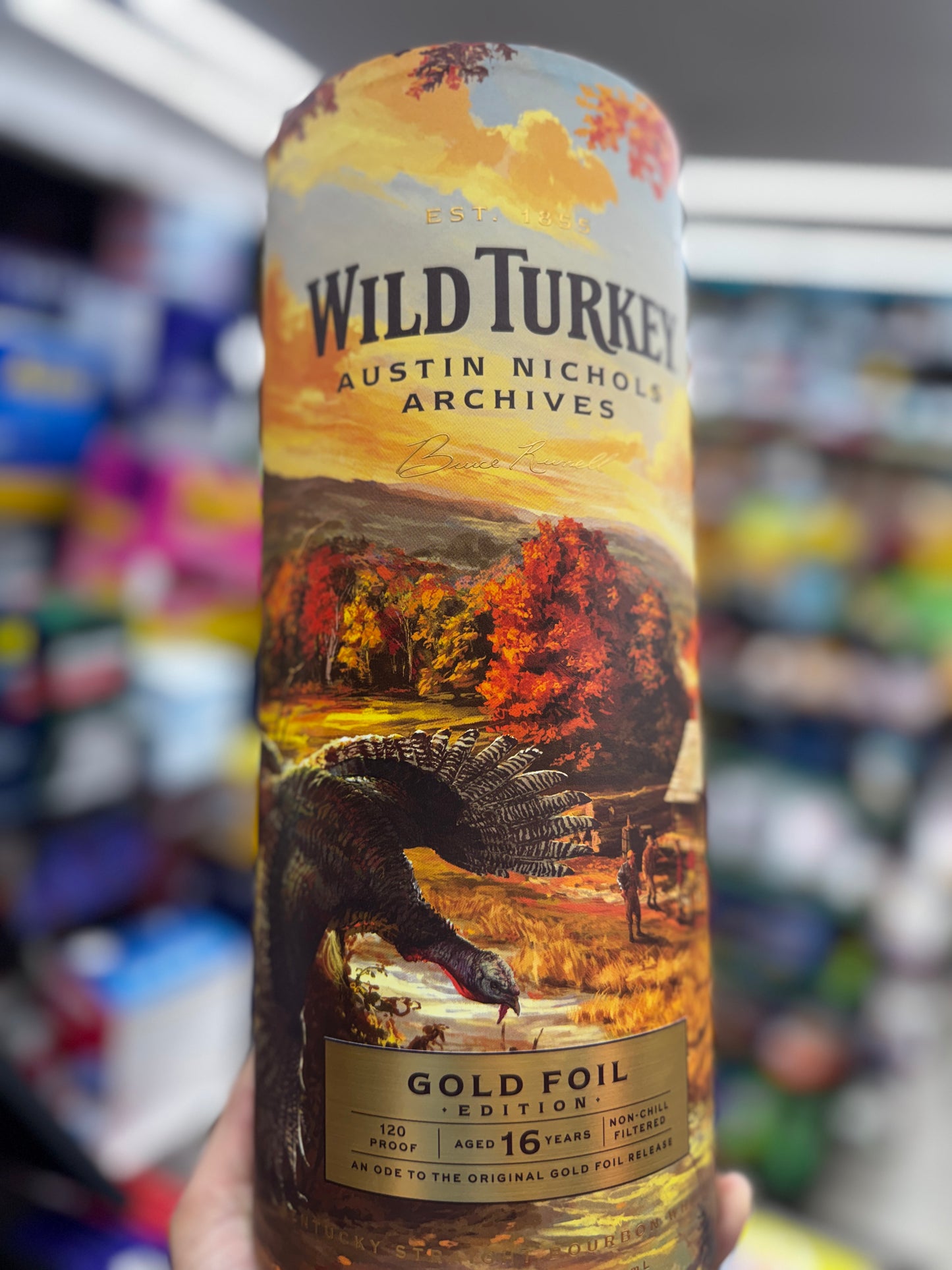 2026 Wild Turkey Austin Nichols Archives Gold Foil Edition 16 Year Old Kentucky Straight Bourbon Whiskey 750ml